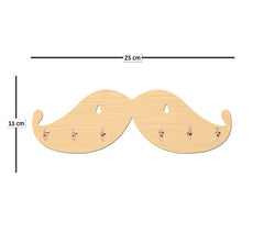 Mustache Unique Design Wall-Mounted Key Holder for Home Wall