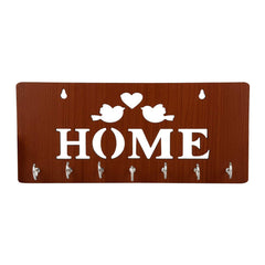 Home with Bird Unique Design Wall-Mounted Key Holder for Home Wall