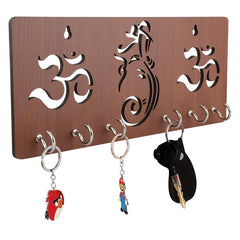 OM Ganeshay  Unique Design Wall-Mounted Key Holder for Home Wall