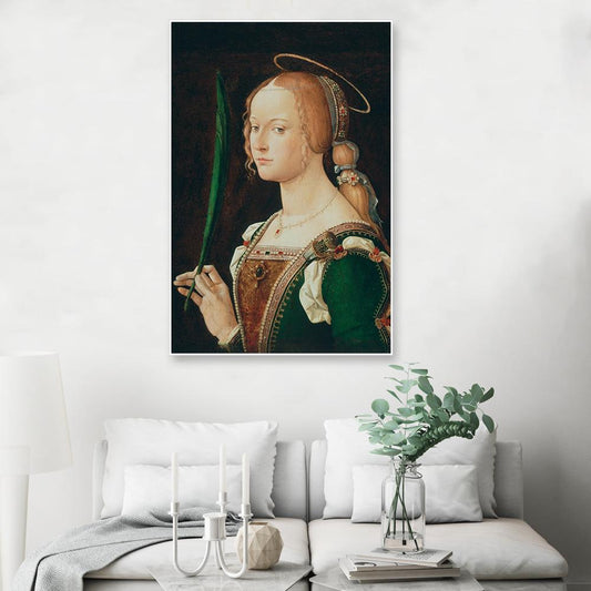 St. Justina of Pauda Framed Wall Art