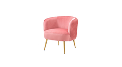 Peach Leiser Accent Chair