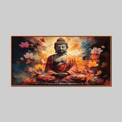Serene Buddha Canvas Art – Perfect for Meditation Room