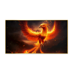 Graceful Phoenix Vaastu Canvas Wall Paintings