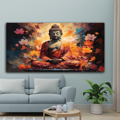 Serene Buddha Canvas Art – Perfect for Meditation Room