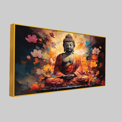 Serene Buddha Canvas Art – Perfect for Meditation Room