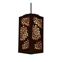 The Leaf Arbor Lantern - Wood Hanging Ambient Lighting
