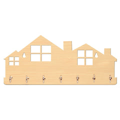 Sweet Home Text Unique Design Wall-Mounted Key Holder for Home Wall