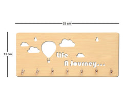 A Life Journey Unique Design Wall-Mounted Key Holder for Home Wall