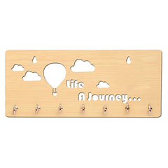 A Life Journey Unique Design Wall-Mounted Key Holder for Home Wall