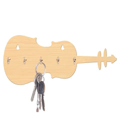Guitar Shape Unique Design Wall-Mounted Key Holder for Home Wall