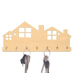 Sweet Home Text Unique Design Wall-Mounted Key Holder for Home Wall