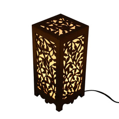 Leaf Cascade Lamp - Nature-Inspired Wooden Light