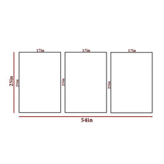 Blue Valley Wall Frame Set of 3