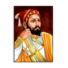 Shivaji Maharaj Canvas Painting for Home