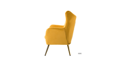 Yellow Dawson Accent Chair