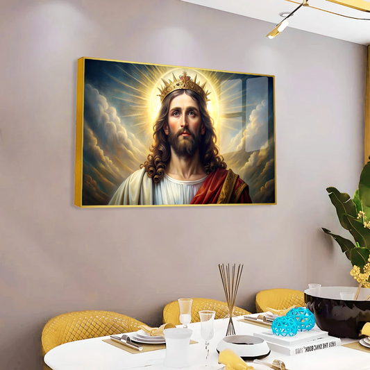 Walking with Christ Jesus Acrylic Wall Paintings & Art