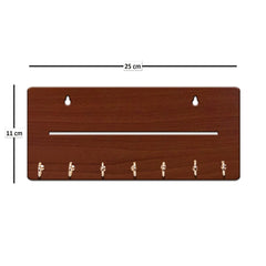 Modern Single Line Unique Design Wall-Mounted Key Holder for Home Wall