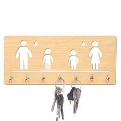 Human Generation Unique Design Wall-Mounted Key Holder for Home Wall