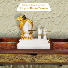 Krishna Hand Modern Art Showpiece with Flute for Living Room Home Decor Office Gifts