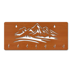 Modern Mountain Unique Design Wall-Mounted Key Holder for Home Wall