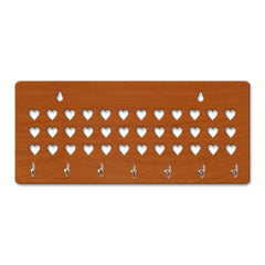 Multi Heart Unique Design Wall-Mounted Key Holder for Home Wall