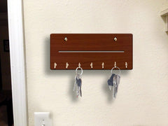 Modern Single Line Unique Design Wall-Mounted Key Holder for Home Wall