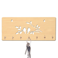 Birlds on Branches Unique Design Wall-Mounted Key Holder for Home Wall