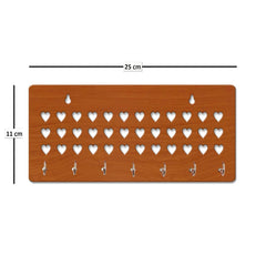 Multi Heart Unique Design Wall-Mounted Key Holder for Home Wall