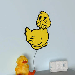 Baby Duckling Backlit Wooden Wall Décor