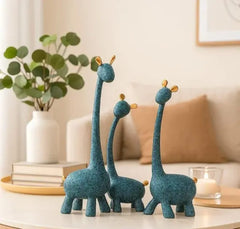 Contemporary Animal Figurines Set for Table, Shelf,Home and Console Accents