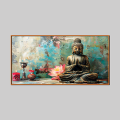 Peaceful Buddha Canvas Art for Modern Homes