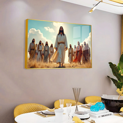 Soulful Serenity Jesus Acrylic Wall Paintings & Art