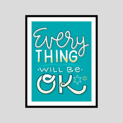 Every Thingy Will B?. Ok Motivational Posters Wall Frames for Students, Business, Employees, Startup
