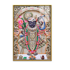 Majestic Shreenath Ji Maharaj Acrylic Wall Hanging