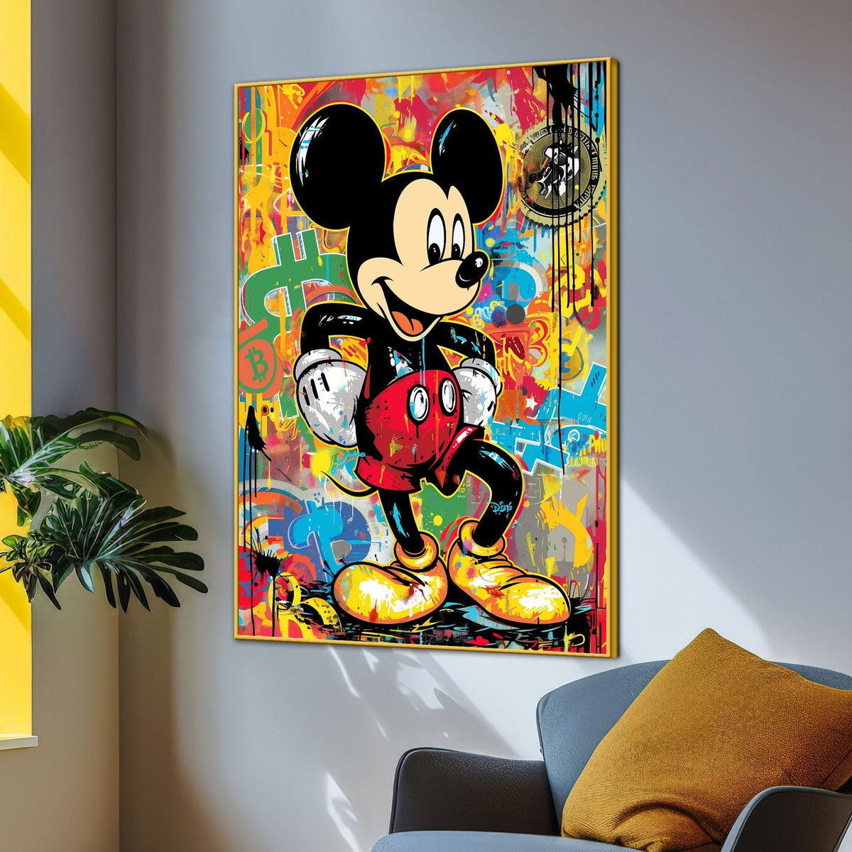 Peace Of Mind Cotton Canvas Wall Painting