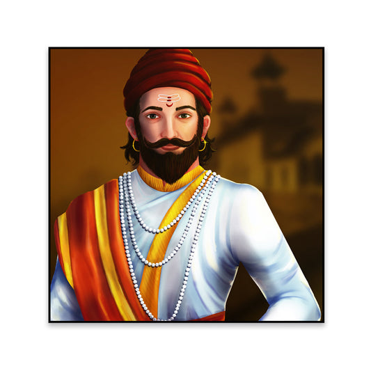 Chhatrapati Shivaji Maharaj Canvas Wall Painting for Home