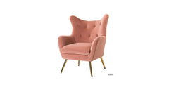 Pink Dawson Accent Chair