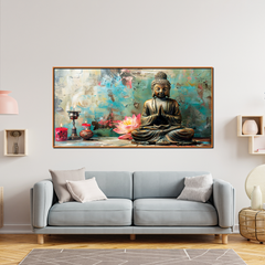Peaceful Buddha Canvas Art for Modern Homes