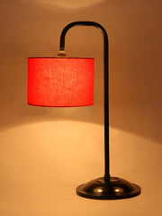 Orange cotton Shade Iron Table Lamp (RM02)