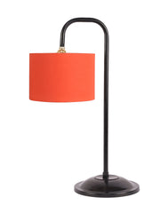 Orange cotton Shade Iron Table Lamp (RM02)