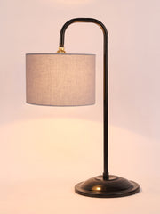 Grey cotton Shade Iron Table Lamp (RM04)