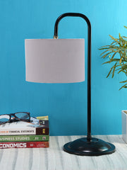 Grey cotton Shade Iron Table Lamp (RM04)