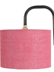 Pink Jute Shade Iron Table Lamp (RM07)