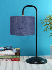 Blue Jute Shade Iron Table Lamp (RM09)