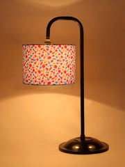 Multi cotton Shade Iron Table Lamp (RM12)
