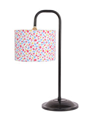 Multi cotton Shade Iron Table Lamp (RM12)
