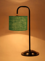Green Jute Shade Iron Table Lamp (RM13)