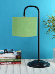 Green Jute Shade Iron Table Lamp (RM13)