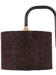 Brown Jute Shade Iron Table Lamp (RM14)