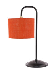 Orange Jute Shade Iron Table Lamp (RM16)